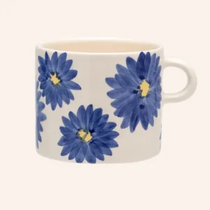 Anna + Nina Sweet violet mug - Blauw Plekconceptstore