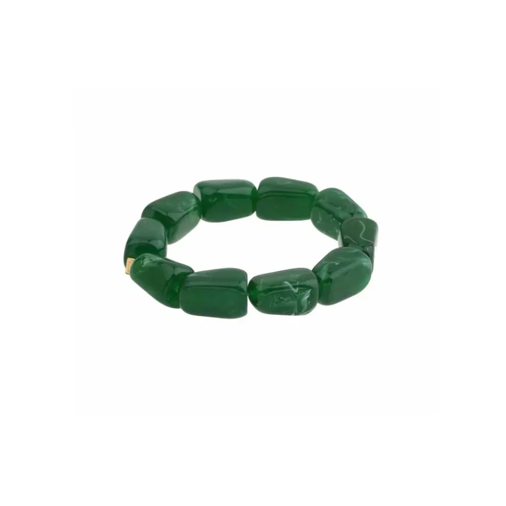Armbandje kralen - Groen Plekconceptstore