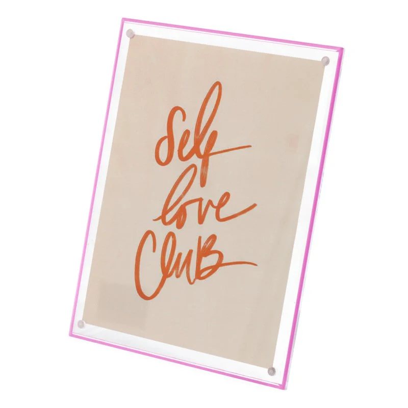 Fotolijstje Self love Club - Roze Plekconceptstore