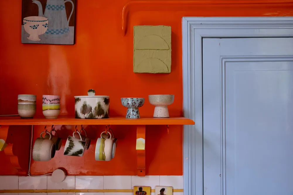 Hkliving 70s ceramics: café cup - Skyline Plekconceptstore