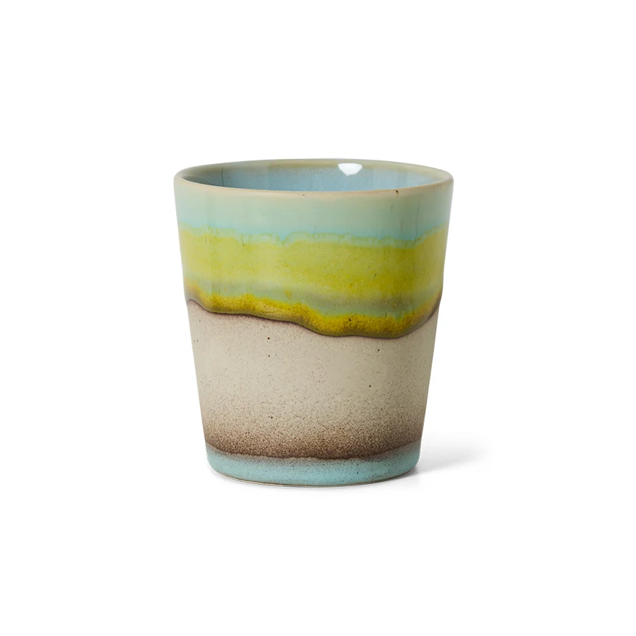 Hkliving 70s ceramics: coffee mug - Glint Plekconceptstore