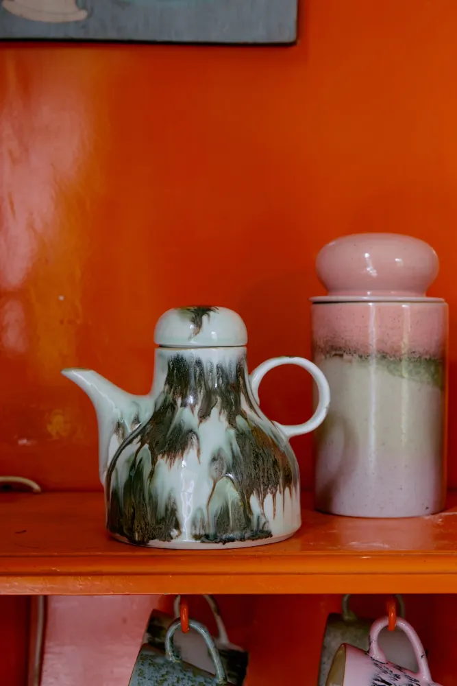 Hkliving 70s ceramics: Coffee pot - Tide Plekconceptstore