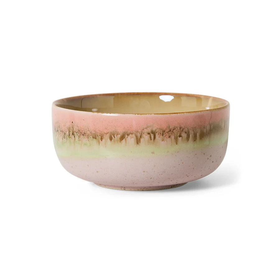 Hkliving 70s ceramics: dessert bowl - Glaze Plekconceptstore