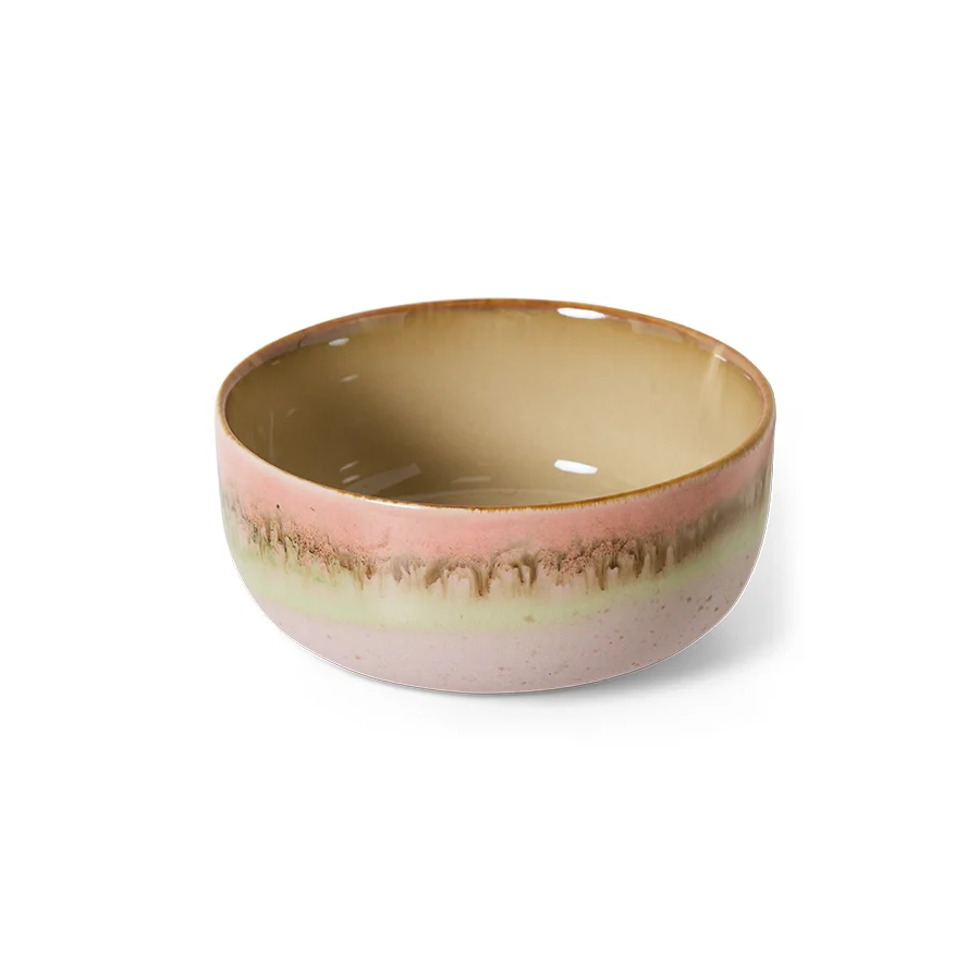 Hkliving 70s ceramics: dessert bowl - Glaze Plekconceptstore