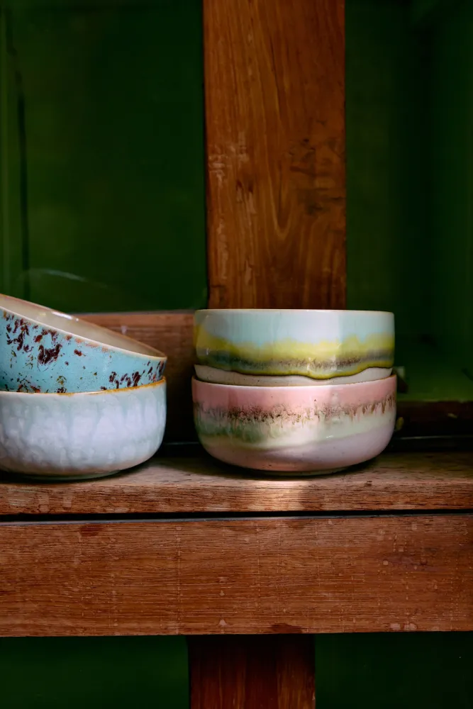 Hkliving 70s ceramics: dessert bowl - Glaze Plekconceptstore