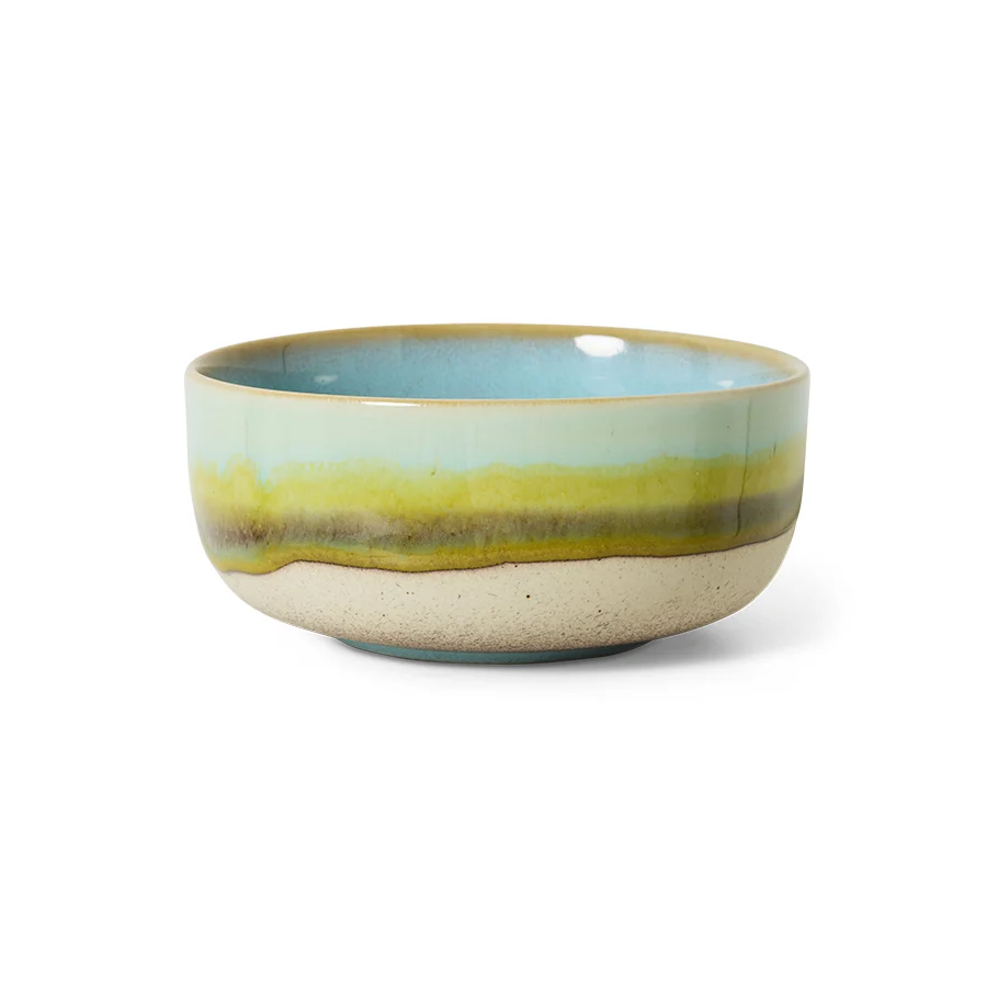 Hkliving 70s ceramics: dessert bowl - Glint Plekconceptstore
