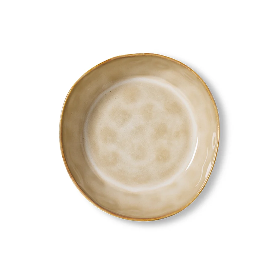Hkliving 70s ceramics: pasta bowls - Patina (set 2) Plekconceptstore