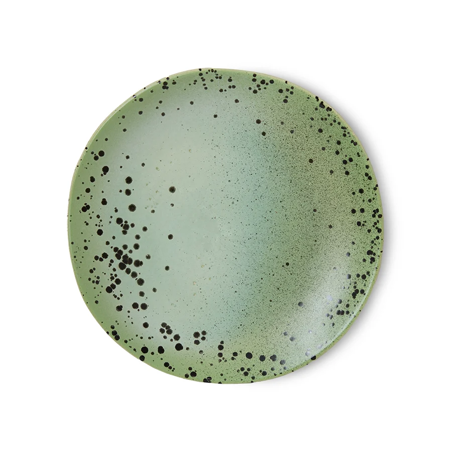 Hkliving 70s ceramics: side plates (set 2) - Fleck Plekconceptstore