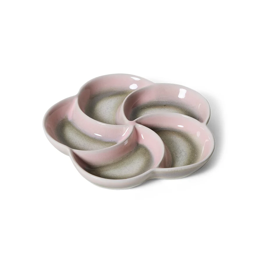 Hkliving 70s ceramics: Snack tray - Muse Plekconceptstore