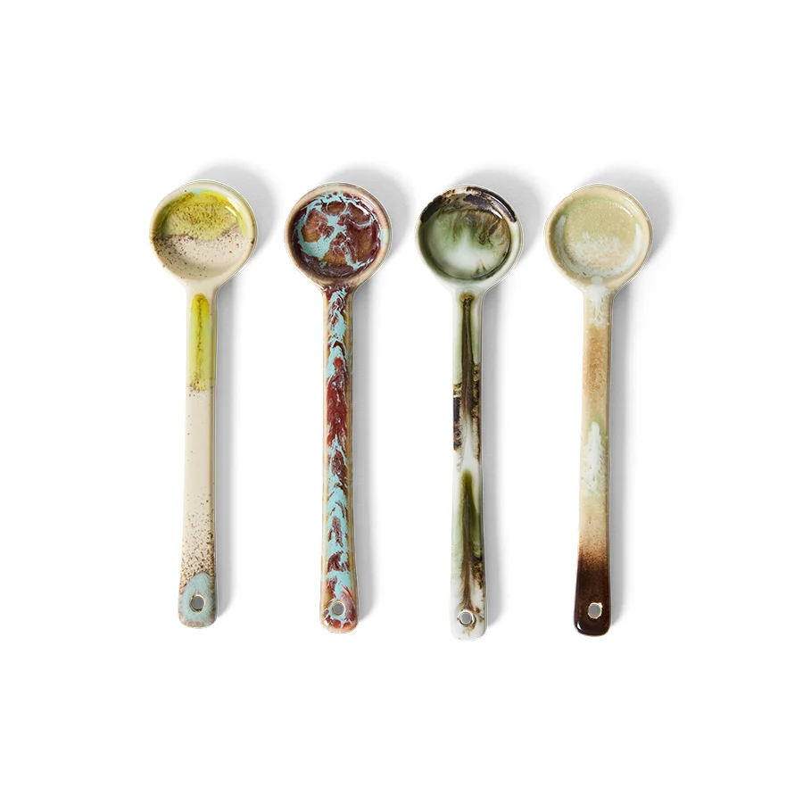 Hkliving 70s ceramics: Spoons M - Blend Plekconceptstore
