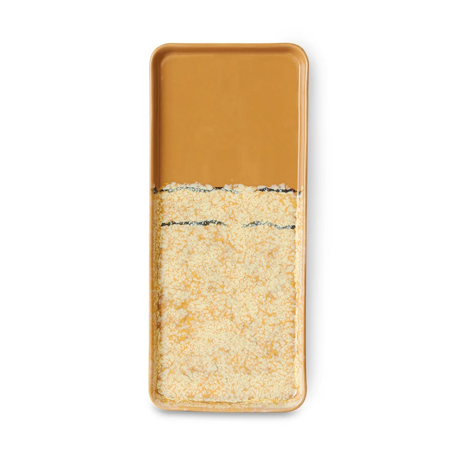 HK Living - 70s ceramics Cake Tray Sunbeam Plekconceptstore