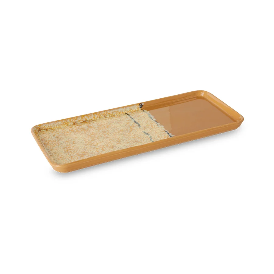 HK Living - 70s ceramics Cake Tray Sunbeam Plekconceptstore