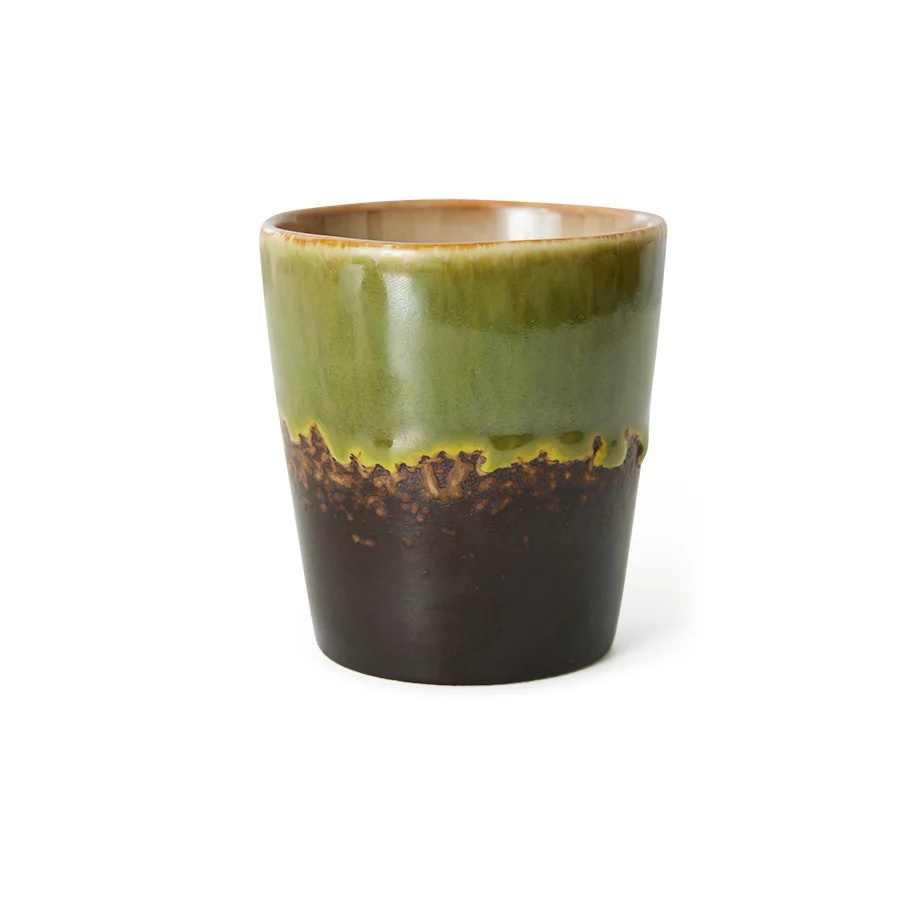 Hk Living 70s ceramics - Coffee mug algae Plekconceptstore