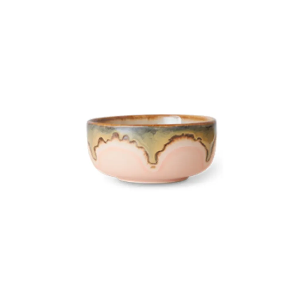 Hk Living 70s ceramics - Dessert bowl Gem / Blossom Plekconceptstore