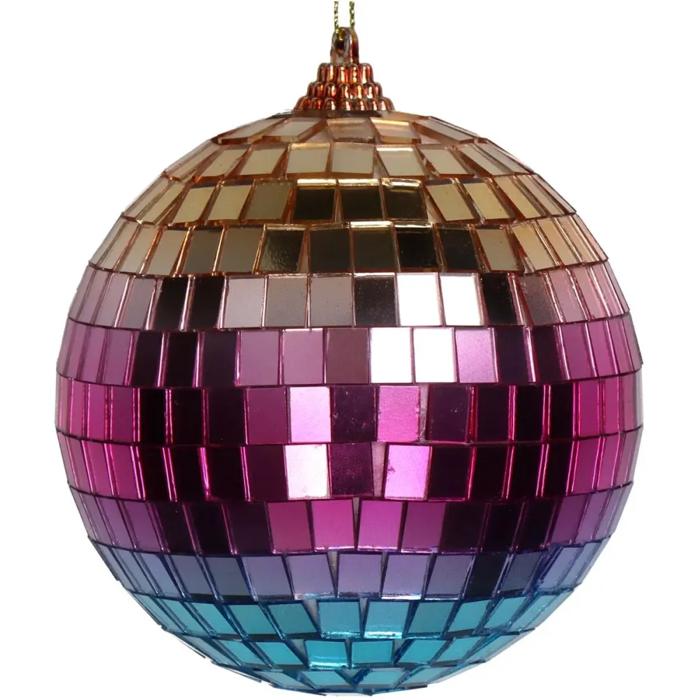 Ornament discobal 10 x 10 cm - Multicolour Plekconceptstore