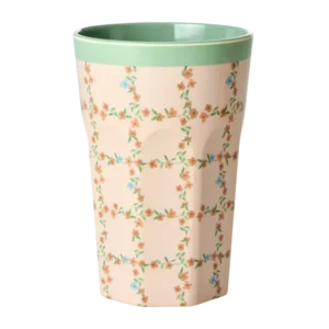 Rice - Grote Beker Checkered Stencil Plekconceptstore