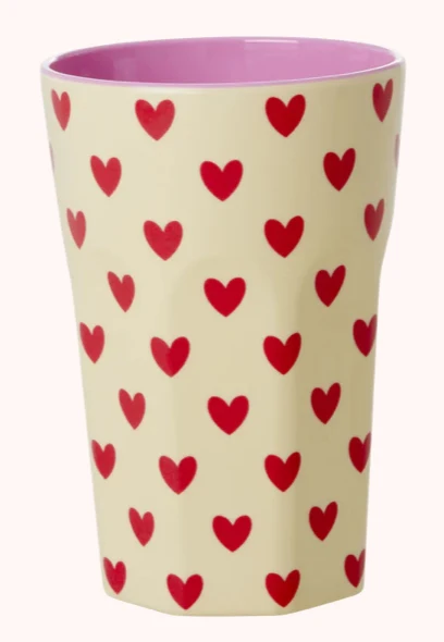 Rice - Grote Beker Darling Hearts Plekconceptstore