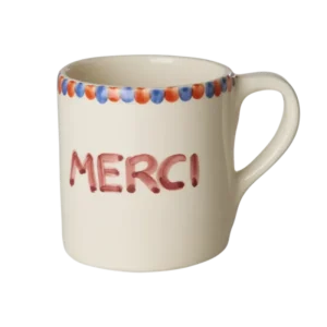 Rice - Keramiek Mok - Crème - Hand-painted MERCI Plekconceptstore