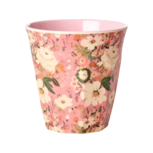 Rice - Medium Beker Alison Flower Plekconceptstore