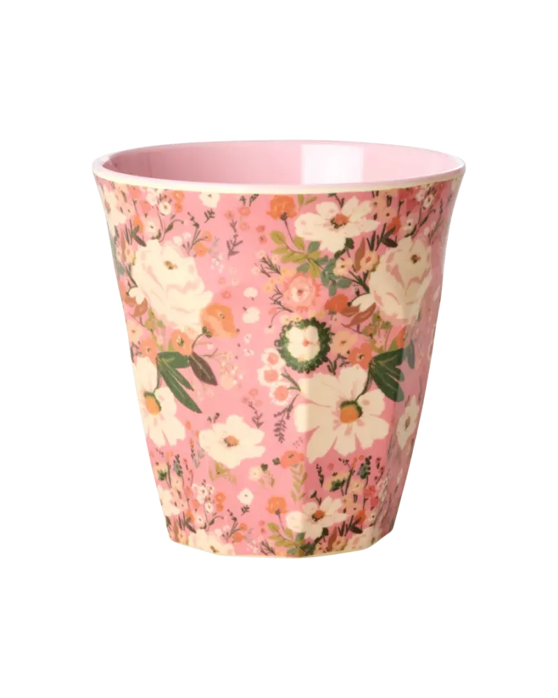 Rice - Medium Beker Alison Flower Plekconceptstore