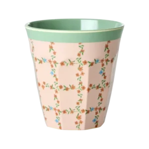 Rice - Medium Beker Checkered Plekconceptstore