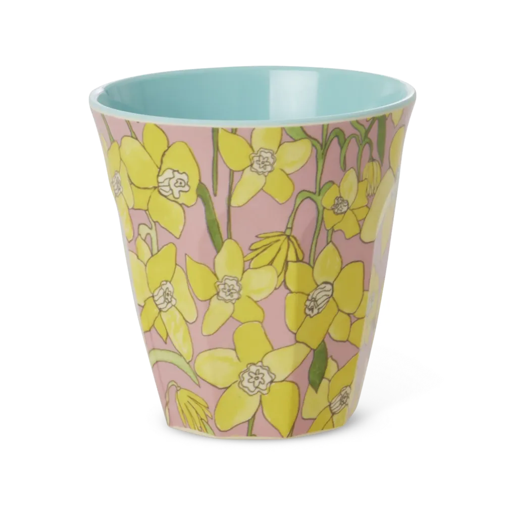 Rice - Medium Beker Daffodils Plekconceptstore