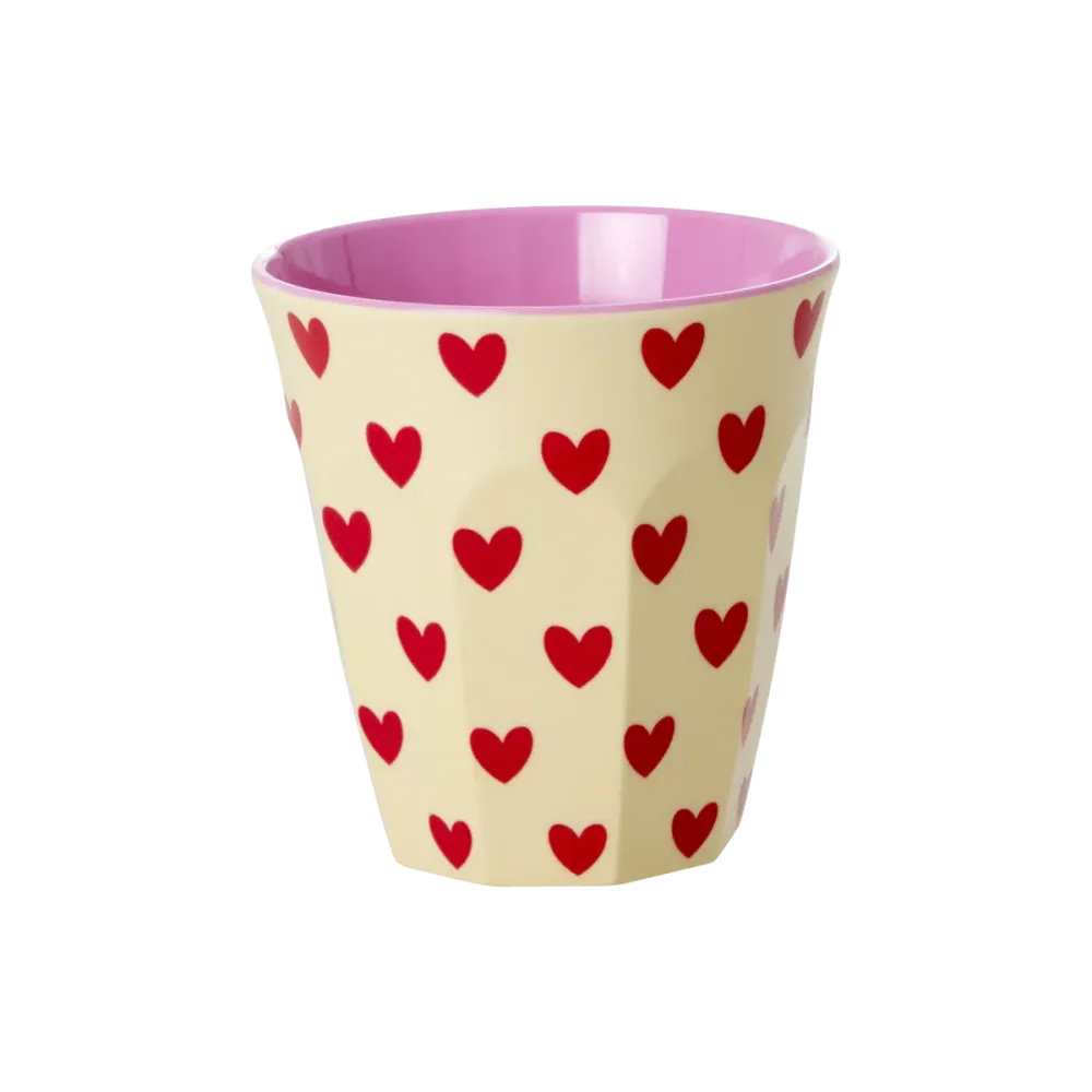 Rice - Medium Beker Darling hearts Plekconceptstore