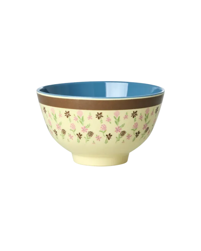 Rice - Melamine Bowl Small - Hacienda Flower Plekconceptstore