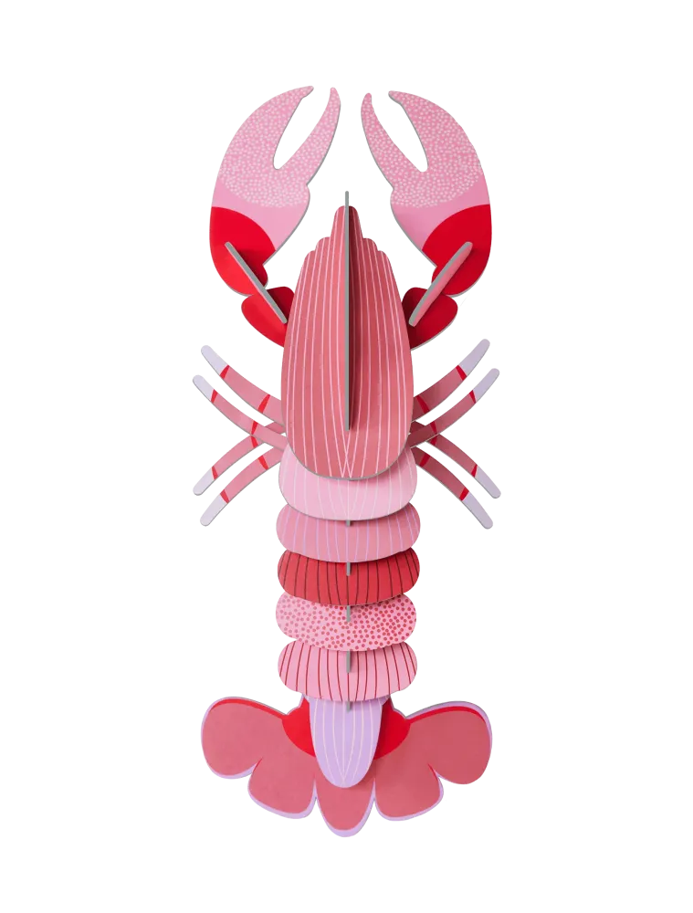 Studio ROOF - Deluxe Pink Lobster Plekconceptstore