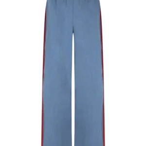 Ydence Pants Zizi - Denim blue / burgundy Plekconceptstore