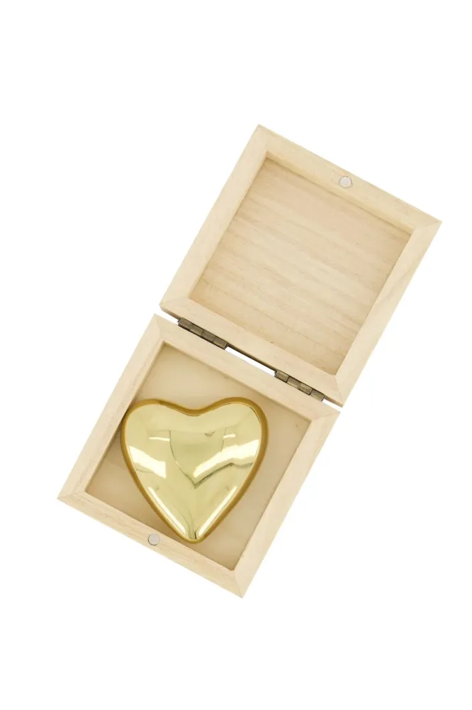 Zusss Doosje met hartje - Goud Plekconceptstore