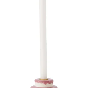 Zusss - Kandelaar keramiek taart - wit/roze Plekconceptstore