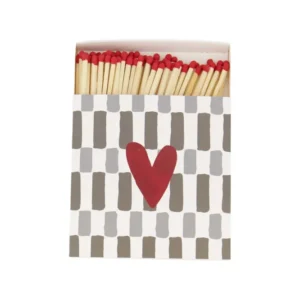 Zusss - Lucifers rood hartje grijs/groen Plekconceptstore