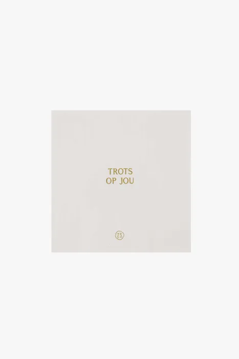 Zusss servetten - Trots op jou Plekconceptstore