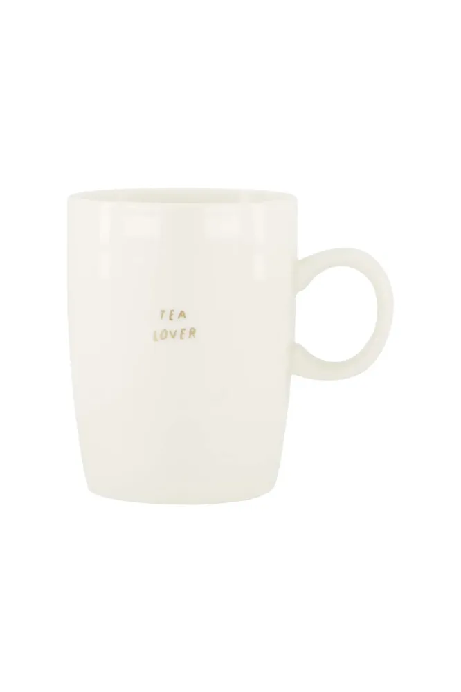 Zusss - Theemok tea lover wit/goud Plekconceptstore