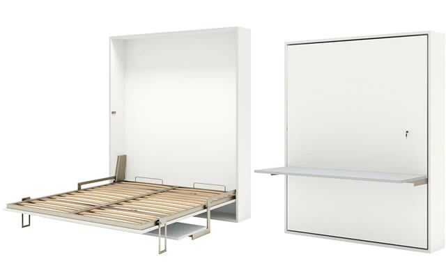 Opklapbed CLICK V TOP 83x202cm met bureaumechaniek Pozzoli