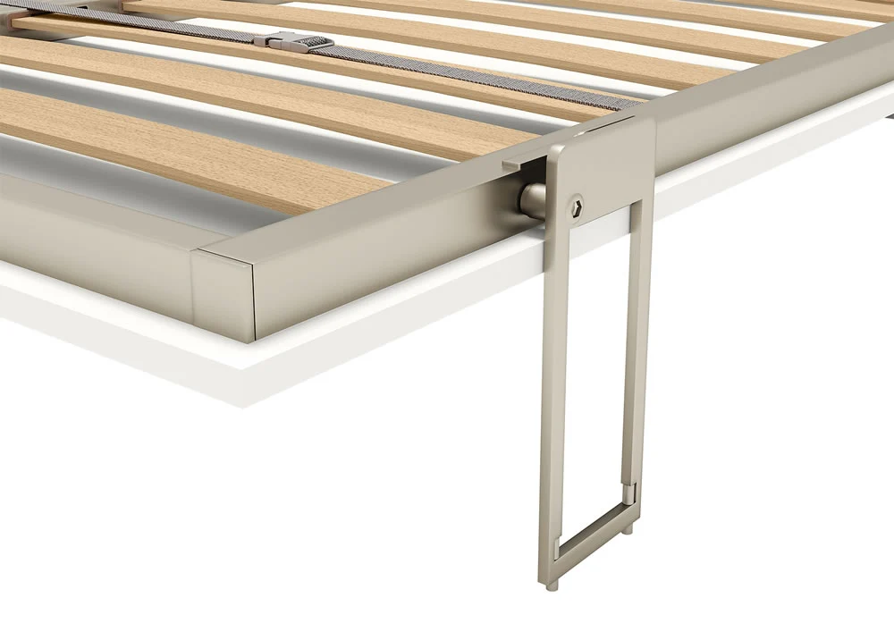 Opklapbed CLICK V TOP 83x202cm met bureaumechaniek Pozzoli