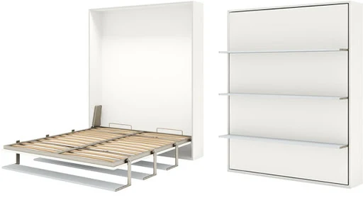 Opklapbed vert. frame 183x202cm + mechaniek voor 2 planken Pozzoli