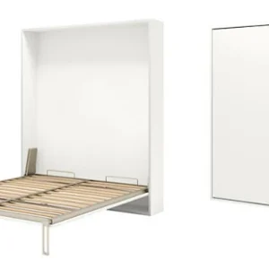 Opklapbed verticaal 143x192cm smalle naad matras 140x190cm Pozzoli