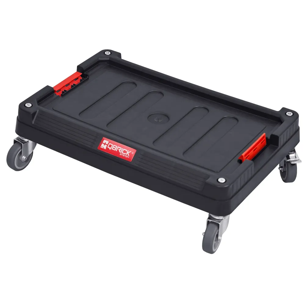 Qbrick Transportroller System Two - 59,5x39,5cm - 100kg - Kunststof - Modulair