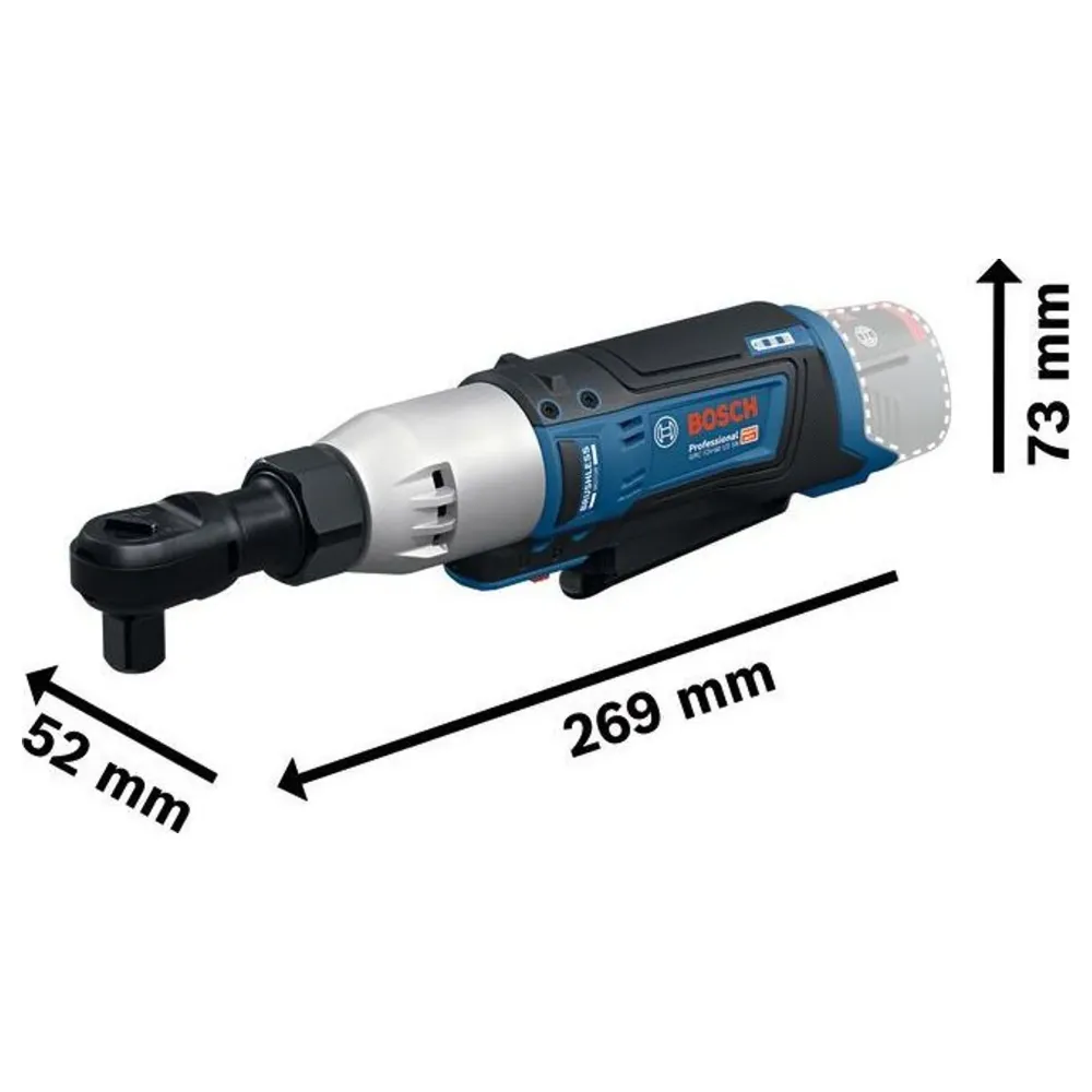 Ratelsleutel Bosch GRC 12V-60 1/2 SN PRO 12V