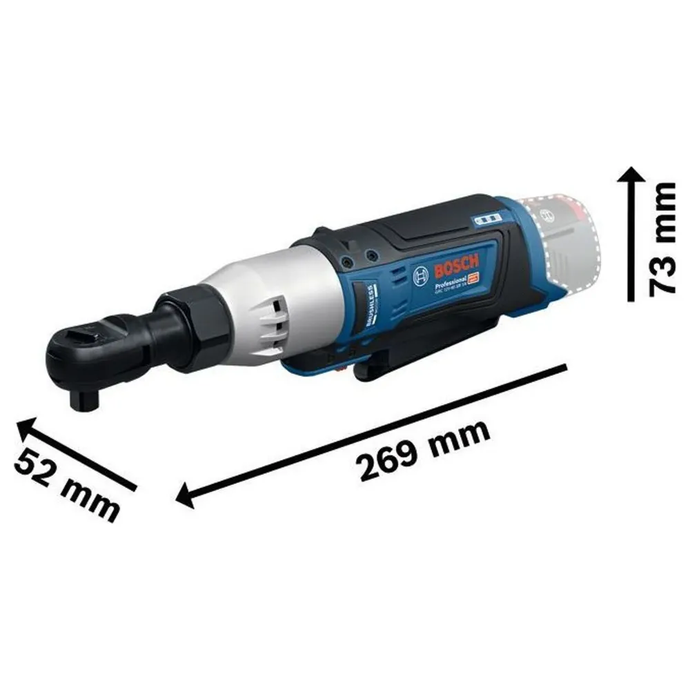 Ratelsleutel Bosch GRC 12V-60 3/8 SN PRO 12V
