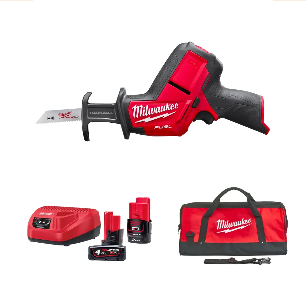 Reciprocerende zaag Milwaukee M12 CHZ-402C 12V