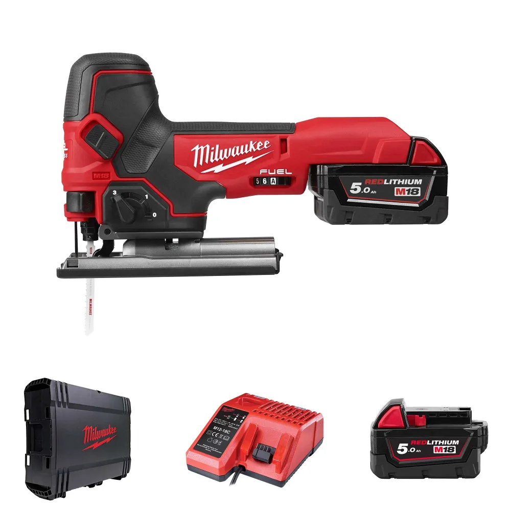 Reciprocerende zaag Milwaukee M18 FBJS-502X 18V 5Ah
