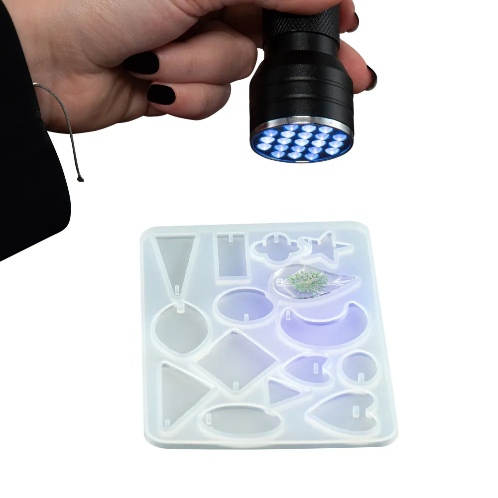 UV Resin Led Zaklamp - 21 watt