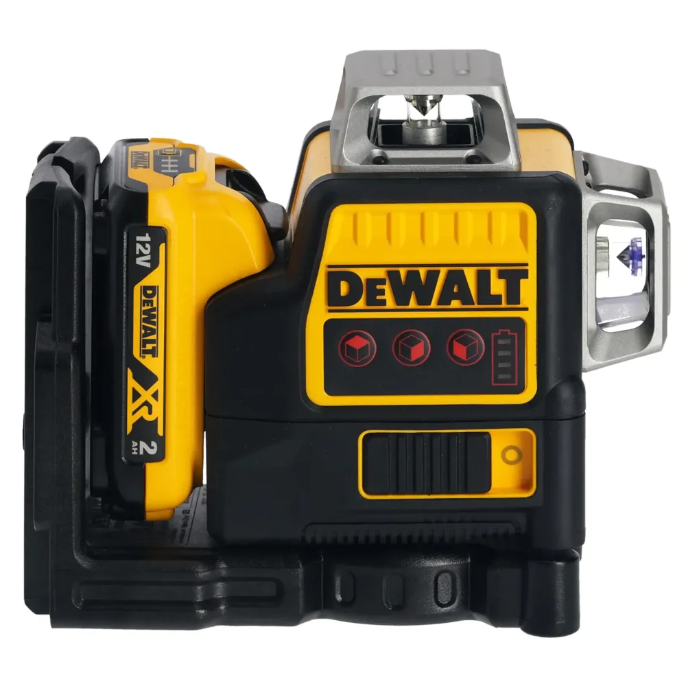 Rode meerlijnige lasertracer Dewalt DCE089D1R-QW 12V 2Ah