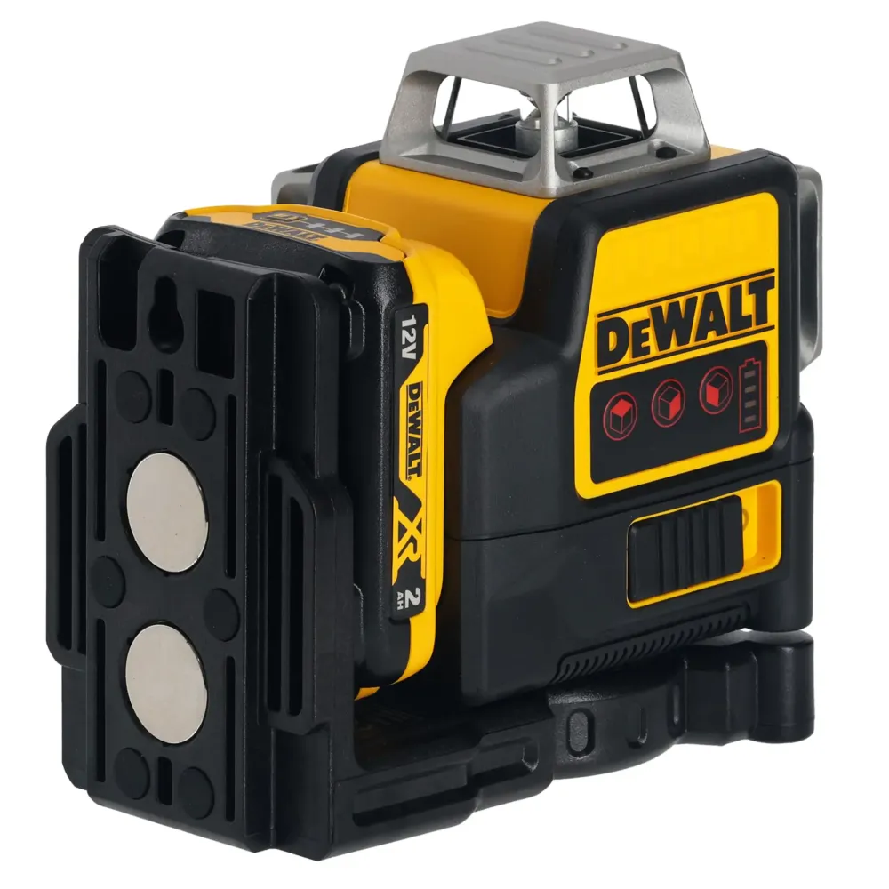 Rode meerlijnige lasertracer Dewalt DCE089D1R-QW 12V 2Ah