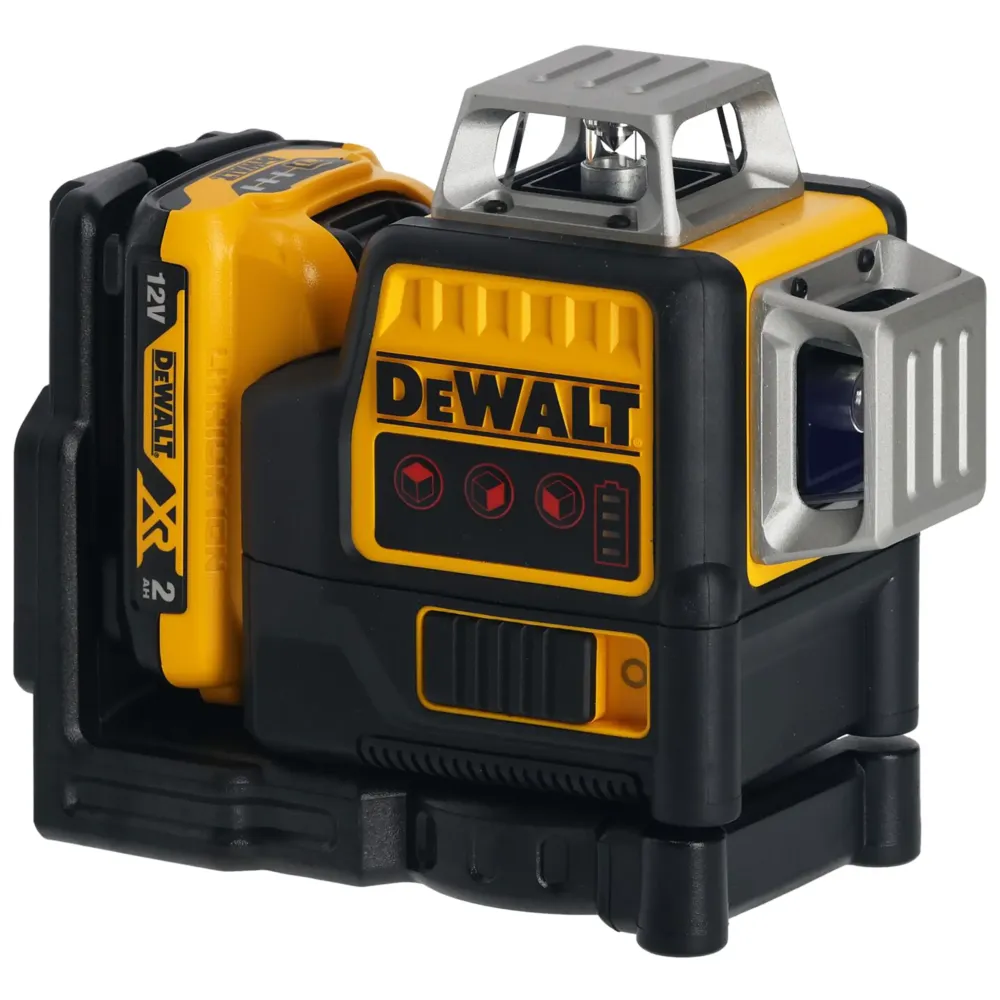 Rode meerlijnige lasertracer Dewalt DCE089D1R-QW 12V 2Ah