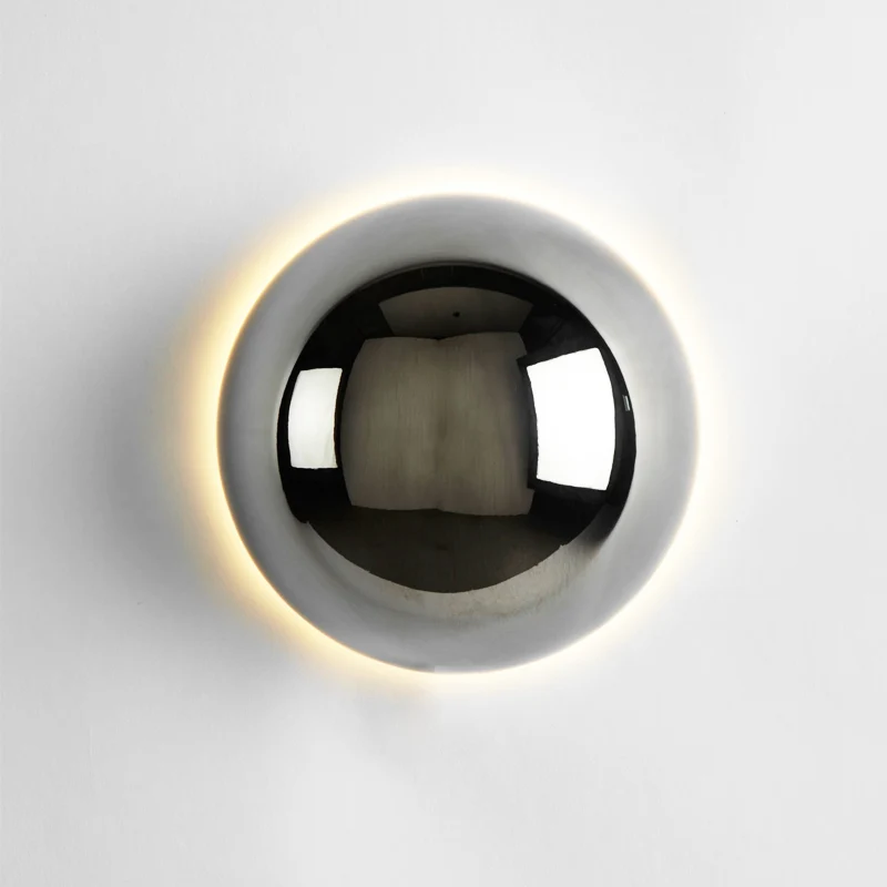 Ronde wandlamp Bauhaus stijl
