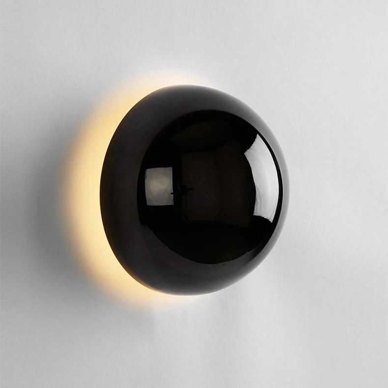 Ronde wandlamp Bauhaus stijl